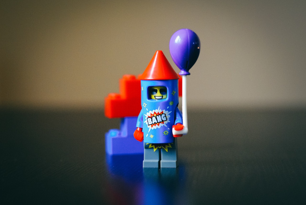 Lego Firework Guy